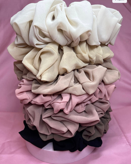 XXL satin scrunchie