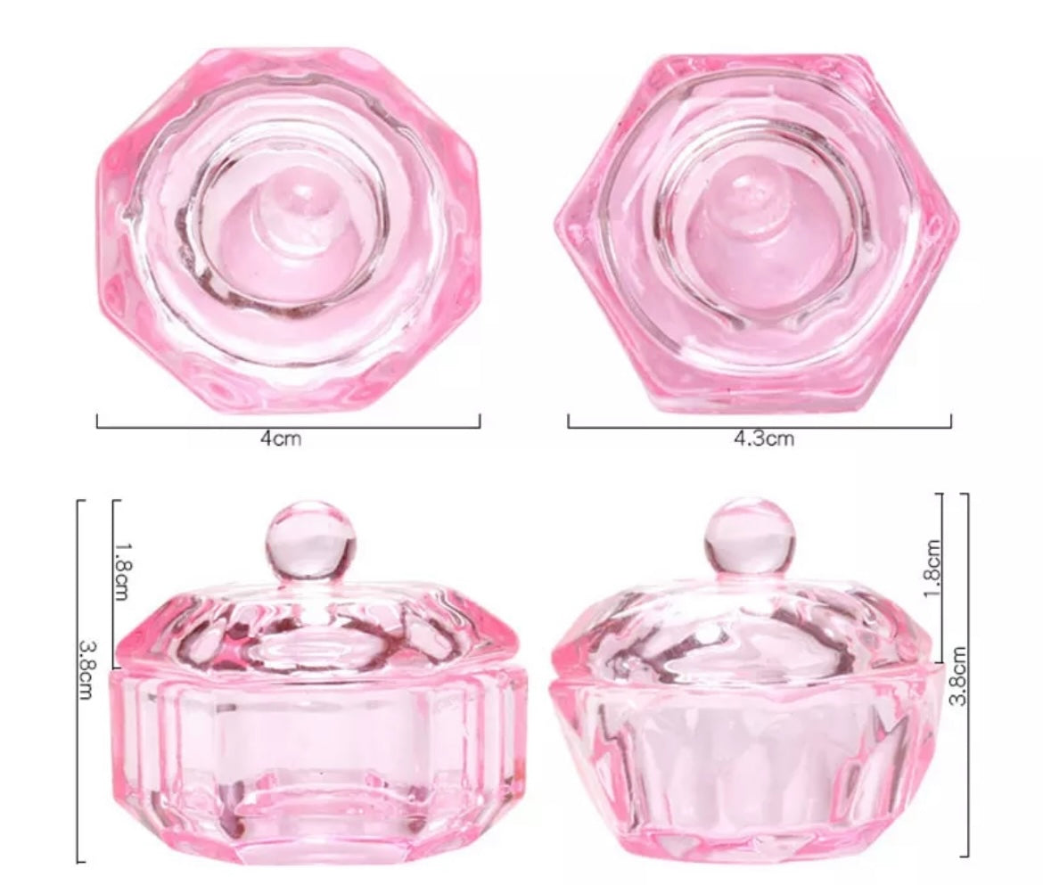 Pink tinting dish